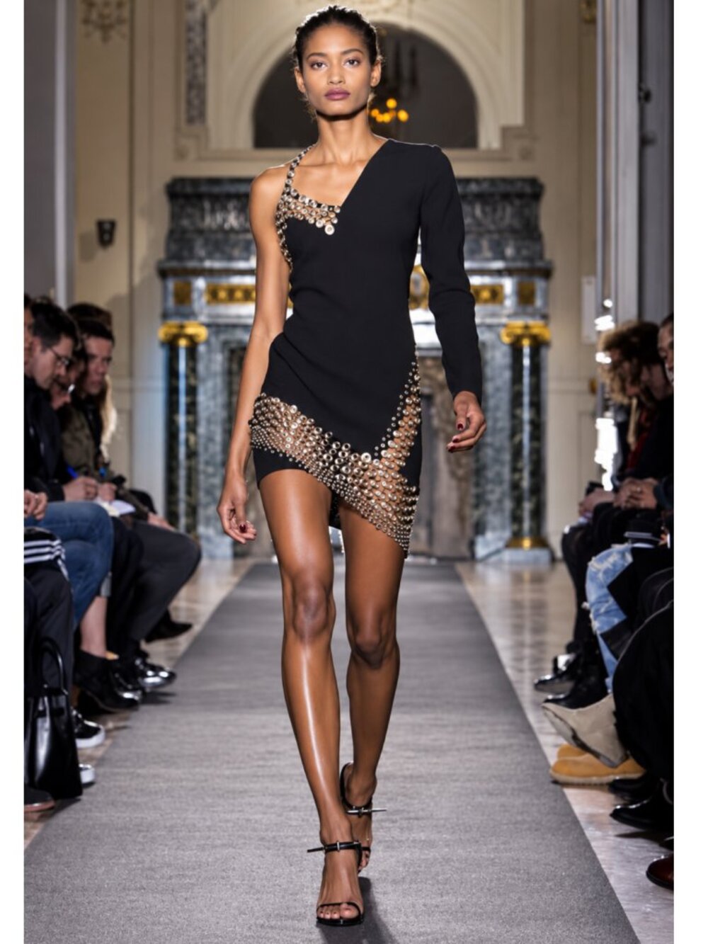 Anthony Vaccarello Runway Mini Dress Size: S/M | US6, FR38